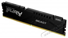 Kingston 8GB 6000MHz DDR-5 FURY Beast Black EXPO (KF560C36BBE-8) mem&oacute;ria Iroda &eacute;s sz&aacute;m&iacute;t&aacute;stechnika - Sz&aacute;m&iacute;t&oacute;g&eacute;p tartoz&eacute;k - Mem&oacute;ria - 464330