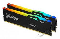 Kingston 32GB 5600MHz DDR-5 FURY Beast RGB EXPO (Kit! 2db 16GB) (KF556C36BBEAK2-32) memória Iroda és számítástechnika - Egyéb számítástechnikai termék - 463553