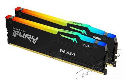Kingston 32GB 5600MHz DDR-5 FURY Beast RGB EXPO (Kit! 2db 16GB) (KF556C36BBEAK2-32) memória Iroda és számítástechnika - Egyéb számítástechnikai termék - 463553