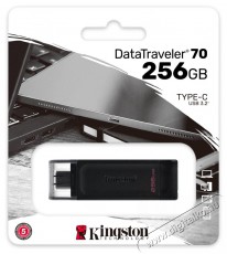 Kingston 256GB USB3.2 C DataTraveler 70 (DT70/256GB) Flash Drive Memória kártya / Pendrive - Pendrive - 474726