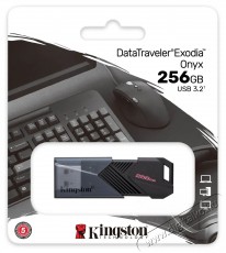 Kingston DataTraveler Exodia Onyx 256GB Memória kártya / Pendrive - Pendrive - 503361