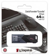Kingston DataTraveler Exodia Onyx 64GB Memória kártya / Pendrive - Pendrive - 503365