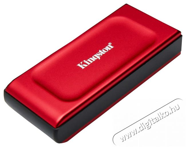 Kingston XS1000 SSD 2TB, piros Iroda és számítástechnika - Adattároló / merevlemez - Külső SSD - 503357