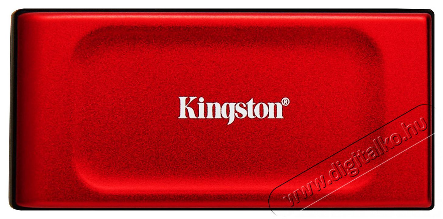 Kingston XS1000 SSD 1TB, piros Iroda &eacute;s sz&aacute;m&iacute;t&aacute;stechnika - Adatt&aacute;rol&oacute; / merevlemez - K&uuml;lső SSD - 503312