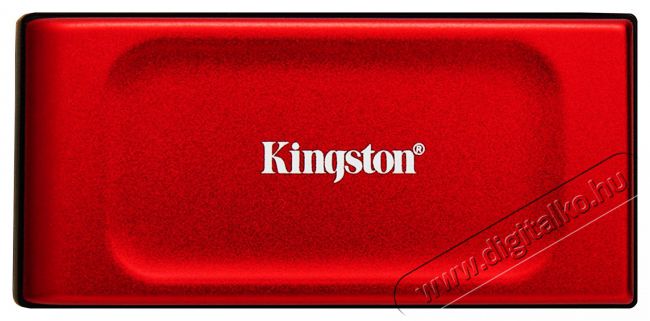 Kingston XS1000 SSD 1TB, piros Iroda &eacute;s sz&aacute;m&iacute;t&aacute;stechnika - Adatt&aacute;rol&oacute; / merevlemez - K&uuml;lső SSD - 503312