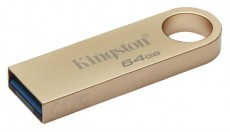 Kingston 64GB 3.2 Gen 1 DT SE9 G3 220MB/s fém Flash Drive Memória kártya / Pendrive - Pendrive - 507175