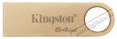 Kingston 64GB 3.2 Gen 1 DT SE9 G3 220MB/s fém Flash Drive Memória kártya / Pendrive - Pendrive - 507175