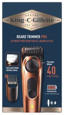 KING C. GILLETTE Beard Trimmer PRO Szépségápolás / Egészség - Hajápolás - Haj / szakáll vágó, nyíró - 518853