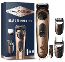 KING C. GILLETTE Beard Trimmer PRO Szépségápolás / Egészség - Hajápolás - Haj / szakáll vágó, nyíró - 518853