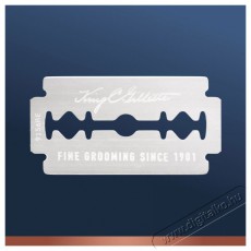 KING C. GILLETTE Double Edge + 5 db fej Szépségápolás / Egészség - Szőrtelenítő / borotva - Férfi borotva - 518852