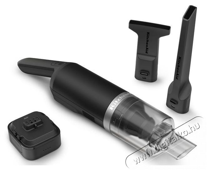 KitchenAid 5KKVR121BM + 12V akkumul&aacute;tor, fekete H&aacute;ztart&aacute;s / Otthon / K&uuml;lt&eacute;r - Porsz&iacute;v&oacute; / takar&iacute;t&oacute;g&eacute;p - K&eacute;zi / &aacute;ll&oacute; porsz&iacute;v&oacute; - 511076