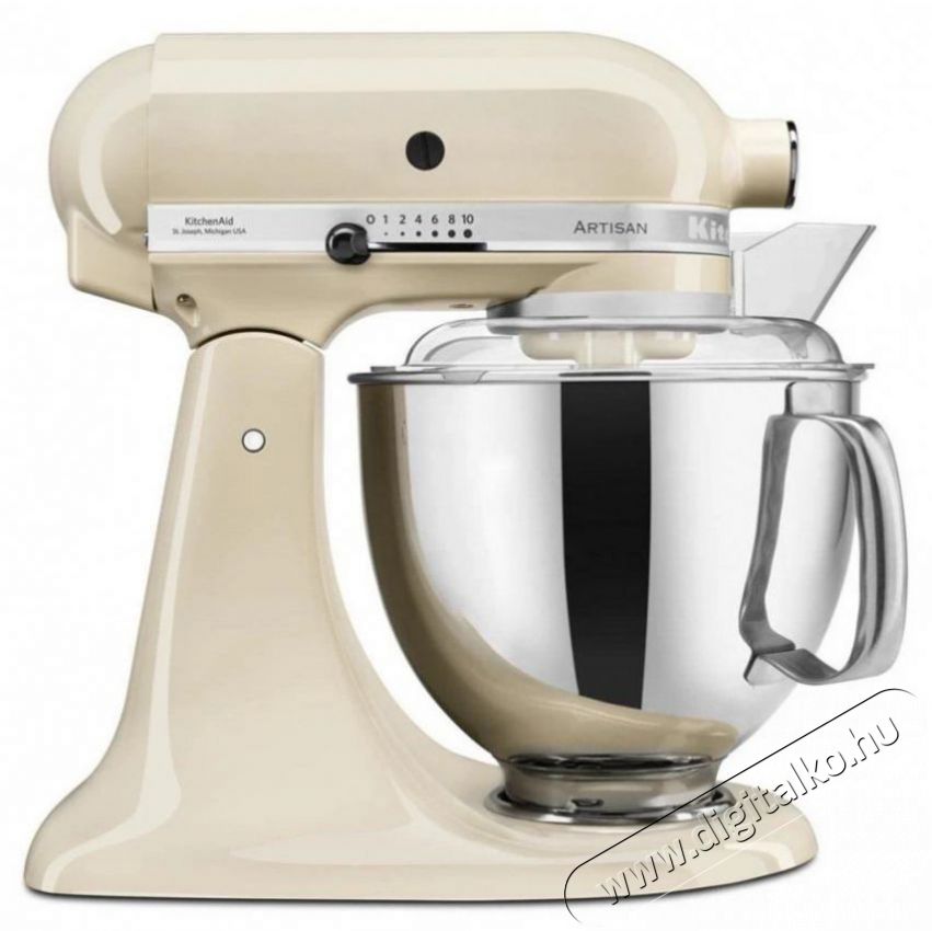 KitchenAid Robot Artisan 175 mandulasz&iacute;nű Konyhai term&eacute;kek - Konyhai kisg&eacute;p (elők&eacute;sz&iacute;t&eacute;s / feldolgoz&aacute;s) - Konyhai robotg&eacute;p - 511329
