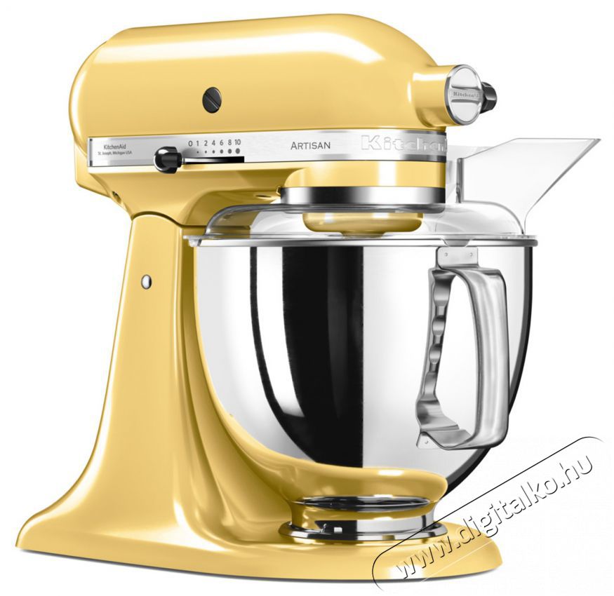 KitchenAid Artisan 5KSM175, s&aacute;rga Konyhai term&eacute;kek - Konyhai kisg&eacute;p (elők&eacute;sz&iacute;t&eacute;s / feldolgoz&aacute;s) - Konyhai robotg&eacute;p - 511354