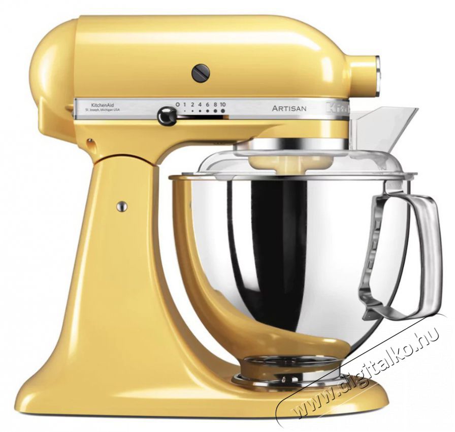 KitchenAid Artisan 5KSM175, s&aacute;rga Konyhai term&eacute;kek - Konyhai kisg&eacute;p (elők&eacute;sz&iacute;t&eacute;s / feldolgoz&aacute;s) - Konyhai robotg&eacute;p - 511354