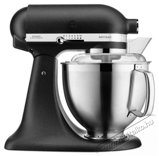 KitchenAid Artisan 5KSM185, fekete &ouml;nt&ouml;ttvas Konyhai term&eacute;kek - Konyhai kisg&eacute;p (elők&eacute;sz&iacute;t&eacute;s / feldolgoz&aacute;s) - Konyhai robotg&eacute;p - 511359