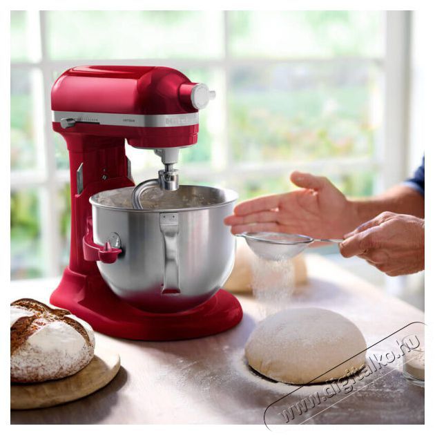 KitchenAid Artisan 5KSM70SHXECA, met&aacute;lpiros Konyhai term&eacute;kek - Konyhai kisg&eacute;p (elők&eacute;sz&iacute;t&eacute;s / feldolgoz&aacute;s) - Konyhai robotg&eacute;p - 511349