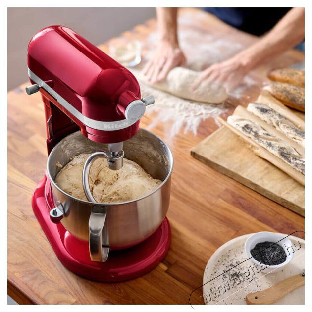 KitchenAid Artisan 5KSM70SHXECA, met&aacute;lpiros Konyhai term&eacute;kek - Konyhai kisg&eacute;p (elők&eacute;sz&iacute;t&eacute;s / feldolgoz&aacute;s) - Konyhai robotg&eacute;p - 511349