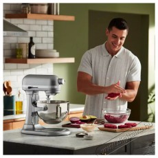 KitchenAid Heavy Duty 5KSM55SXXCU, ezüst Konyhai termékek - Konyhai kisgép (előkészítés / feldolgozás) - Konyhai robotgép - 511343