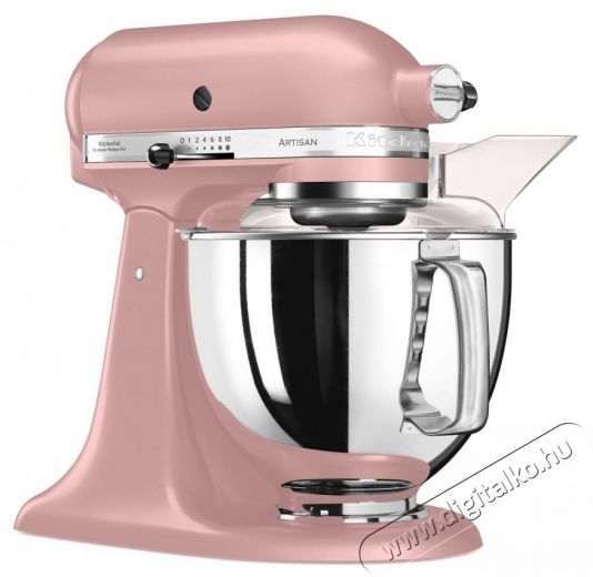 KitchenAid Artisan 5KSM175 - matt r&oacute;zsasz&iacute;n, 4,8l Konyhai robotg&eacute;p Konyhai term&eacute;kek - Konyhai kisg&eacute;p (elők&eacute;sz&iacute;t&eacute;s / feldolgoz&aacute;s) - Konyhai robotg&eacute;p - 525115