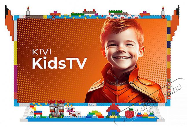 KIVI KIDSTV Full HD Android smart LED televízió, 80 cm Televíziók - LED televízió - 1080p Full HD felbontású - 495056