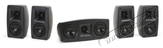 Klipsch Quintet 5 5.0 hangszóró szett - fekete Audio-Video / Hifi / Multimédia - Hangfal - Hangfalszett - Hangfalszett - 322932