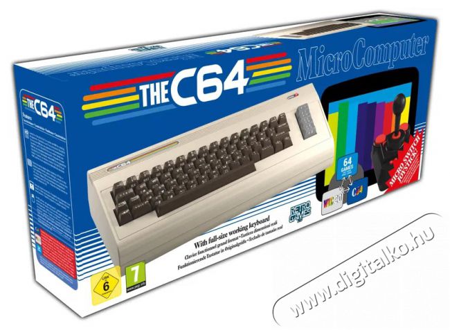 KOCH MEDIA Commodore C64 Maxi Iroda és számítástechnika - Egyéb számítástechnikai termék - 522240