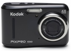 Kodak PixPro FZ43 digitális fényképezőgép - fekete Fényképezőgép / kamera - Kompakt fényképezőgép - Normál tudású kompakt - 320544