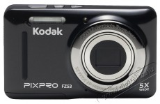 Kodak PixPro FZ53 digitális fényképezőgép - fekete Fényképezőgép / kamera - Kompakt fényképezőgép - Normál tudású kompakt - 320855