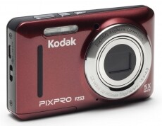 Kodak PixPro FZ53 digitális fényképezőgép - vörös Fényképezőgép / kamera - Kompakt fényképezőgép - Normál tudású kompakt - 323434