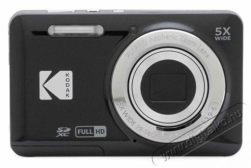 Kodak Pixpro FZ55 nagy teljesítményű kompakt fekete digitális fényképezőgép Fényképezőgép / kamera - Kompakt fényképezőgép - Normál tudású kompakt - 403860
