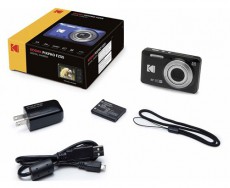 Kodak Pixpro FZ55 nagy teljesítményű kompakt fekete digitális fényképezőgép Fényképezőgép / kamera - Kompakt fényképezőgép - Normál tudású kompakt - 403860