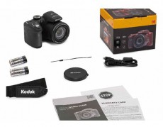 Kodak Pixpro AZ405 digitális fekete fényképezőgép Fényképezőgép / kamera - Kompakt fényképezőgép - Normál tudású kompakt - 466704