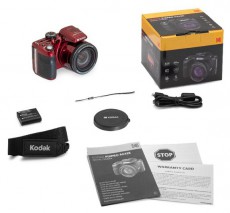 Kodak Pixpro AZ425 digitális piros fényképezőgép Fényképezőgép / kamera - Kompakt fényképezőgép - Normál tudású kompakt - 466708