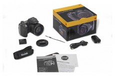 Kodak Pixpro AZ528-BK Digitális fekete fényképezőgép Fényképezőgép / kamera - Kompakt fényképezőgép - Normál tudású kompakt - 466710