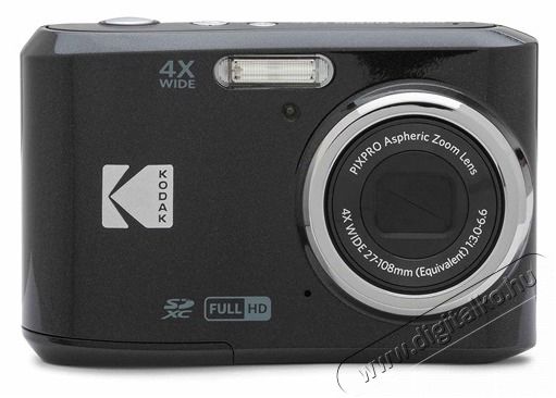 Kodak Pixpro FZ45 kompakt fekete digitális fényképezőgép Fényképezőgép / kamera - Kompakt fényképezőgép - Normál tudású kompakt - 466692