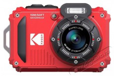Kodak Pixpro WPZ2 vízálló/porálló/ütésálló digitális piros fényképezőgép + 16Gb microSd + akkumulátor Fényképezőgép / kamera - Kompakt fényképezőgép - Kaland és vízálló fényképezőgép - 500390
