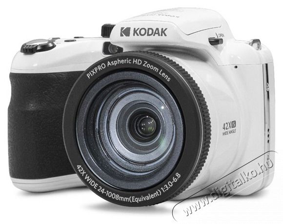 Kodak Pixpro AZ425 digit&aacute;lis feh&eacute;r f&eacute;nyk&eacute;pezőg&eacute;p (&Uacute;jracsomagolt) F&eacute;nyk&eacute;pezőg&eacute;p / kamera - Kompakt f&eacute;nyk&eacute;pezőg&eacute;p - Norm&aacute;l tud&aacute;s&uacute; kompakt - 506260