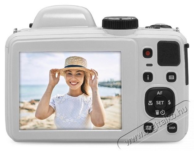 Kodak Pixpro AZ425 digit&aacute;lis feh&eacute;r f&eacute;nyk&eacute;pezőg&eacute;p (&Uacute;jracsomagolt) F&eacute;nyk&eacute;pezőg&eacute;p / kamera - Kompakt f&eacute;nyk&eacute;pezőg&eacute;p - Norm&aacute;l tud&aacute;s&uacute; kompakt - 506260