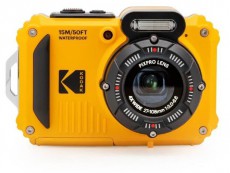 Kodak Pixpro WPZ2 vízálló/porálló/ütésálló digitális sárga fényképezőgép + 16Gb microSd + akkumulátor Fényképezőgép / kamera - Kompakt fényképezőgép - Kaland és vízálló fényképezőgép - 507512