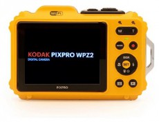 Kodak Pixpro WPZ2 vízálló/porálló/ütésálló digitális sárga fényképezőgép + 16Gb microSd + akkumulátor Fényképezőgép / kamera - Kompakt fényképezőgép - Kaland és vízálló fényképezőgép - 507512