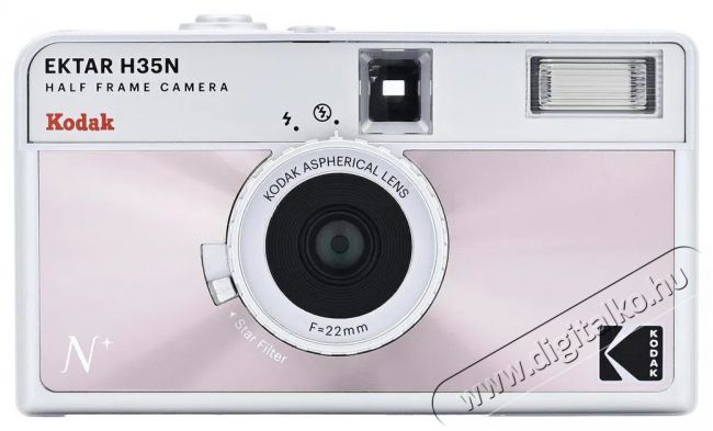 Kodak EKTAR H35N Camera Glazed Pink F&eacute;nyk&eacute;pezőg&eacute;p / kamera - Kompakt f&eacute;nyk&eacute;pezőg&eacute;p - Anal&oacute;g f&eacute;nyk&eacute;pezőg&eacute;p - 520110