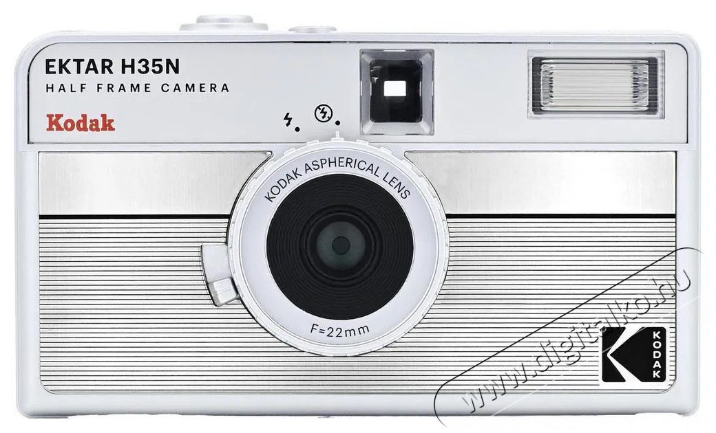 Kodak EKTAR H35N Camera Striped Silver F&eacute;nyk&eacute;pezőg&eacute;p / kamera - Kompakt f&eacute;nyk&eacute;pezőg&eacute;p - Anal&oacute;g f&eacute;nyk&eacute;pezőg&eacute;p - 520113