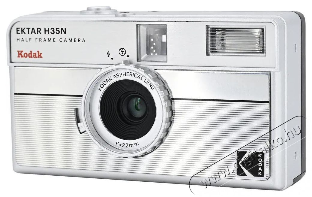 Kodak EKTAR H35N Camera Striped Silver F&eacute;nyk&eacute;pezőg&eacute;p / kamera - Kompakt f&eacute;nyk&eacute;pezőg&eacute;p - Anal&oacute;g f&eacute;nyk&eacute;pezőg&eacute;p - 520113