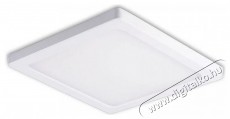 KOHL Disc Slim SQ K51701.02.SR.WH-WH.OP.ST.8.30.PU IP43 Push dimm fehér mennyezeti négyzetes LED lámpatest Háztartás / Otthon / Kültér - Világítás / elektromosság - Fali / mennyezeti lámpa - 404429