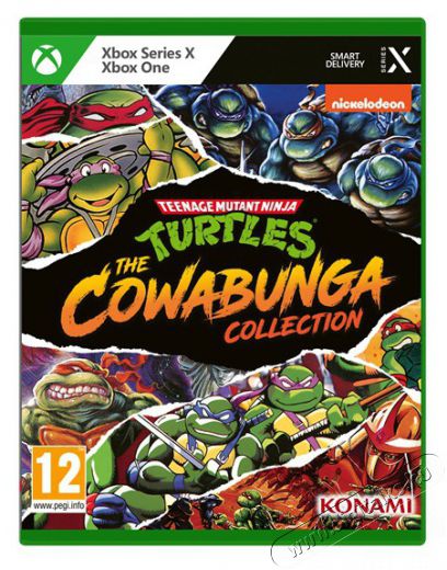 KONAMI Teenage Mutant Ninja Turtles: The Cowabunga Collection Xbox One/Series X játékszoftver Iroda és számítástechnika - Játék konzol - Xbox One játék - 461592
