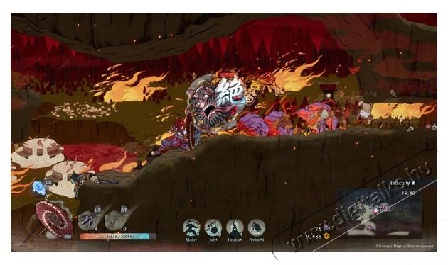KONAMI GetsuFumaDen: Undying Moon Deluxe Edition Nintendo Switch j&aacute;t&eacute;kszoftver Iroda &eacute;s sz&aacute;m&iacute;t&aacute;stechnika - J&aacute;t&eacute;k konzol - Nintendo Switch j&aacute;t&eacute;k - 477718