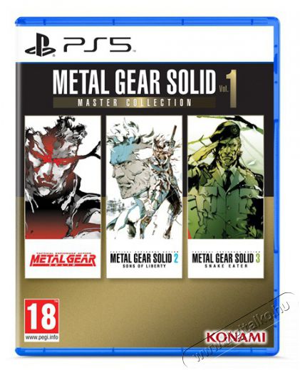 KONAMI Metal Gear Solid: Master Collection Vol. 1 PS5 játékszoftver Iroda és számítástechnika - Játék konzol - Playstation 5 (PS5) játék - 477677