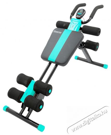 Kondition Dual AB trainer digit&aacute;lis kijelzővel, max. t&aacute;mogatott s&uacute;ly: 100kg, T&uuml;rkiz H&aacute;ztart&aacute;s / Otthon / K&uuml;lt&eacute;r - Egy&eacute;b h&aacute;ztart&aacute;si term&eacute;k - 535390