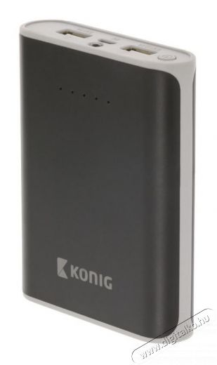 König KNPB10000BL Powerbank 10000mAh Mobil / Kommunikáció / Smart - Powerbank / Külső akkumulátor és töltő - 340760