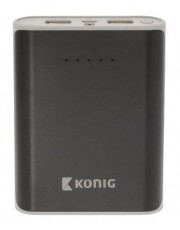König KNPB10000BL Powerbank 10000mAh Mobil / Kommunikáció / Smart - Powerbank / Külső akkumulátor és töltő - 340760